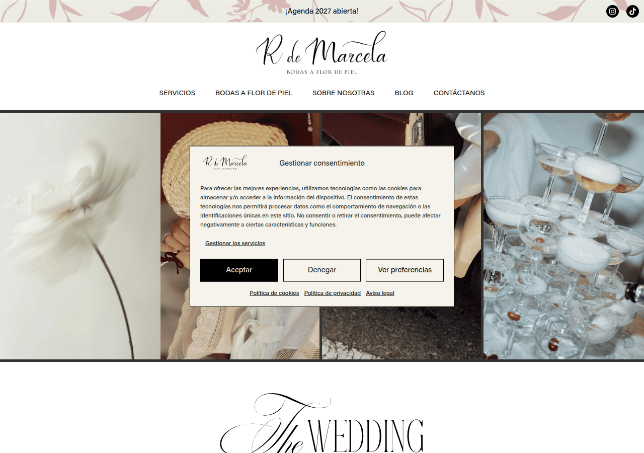 Screenshot of rdemarcela.com
