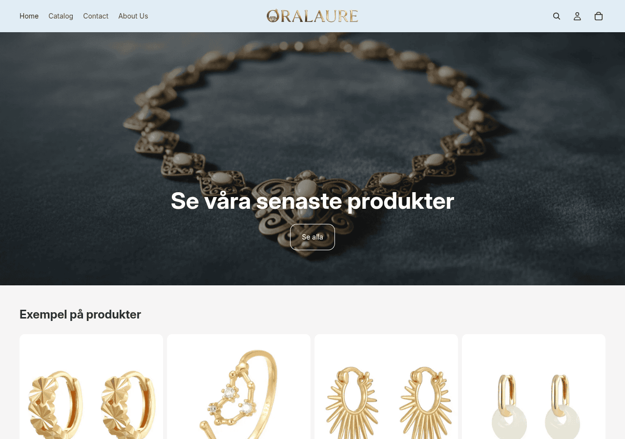 Screenshot of oralaure.com