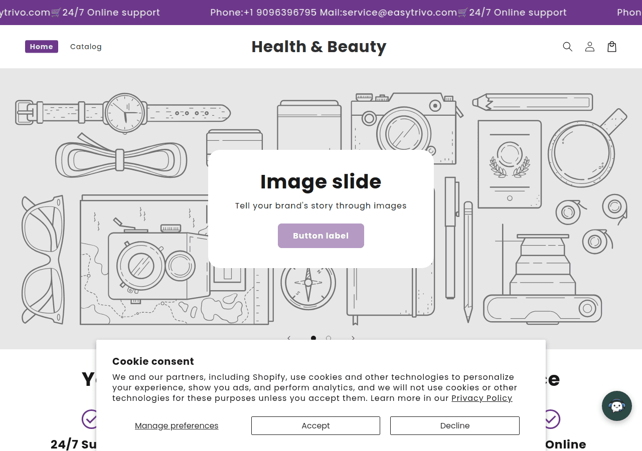 Screenshot of lexvix.shop