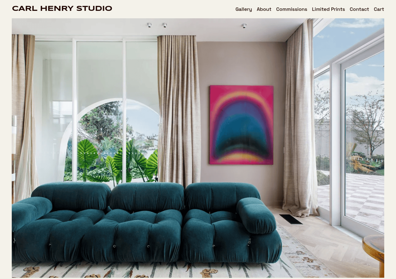Screenshot of carlhenrystudio.com