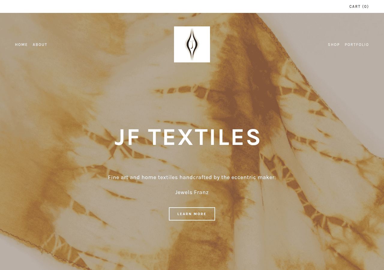 Screenshot of jf-textiles.com