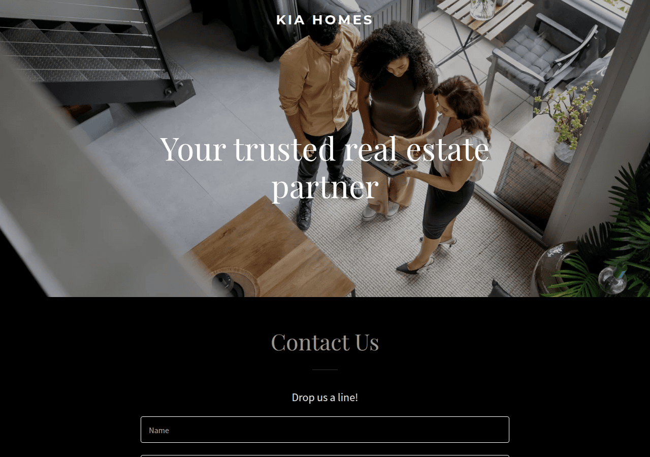 Screenshot of arshia.realtor