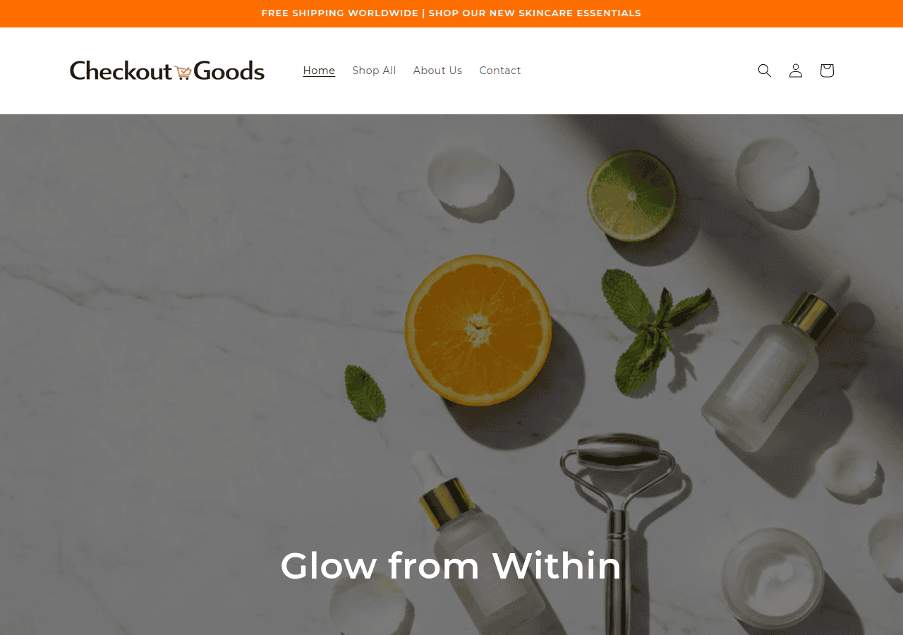 Screenshot of checkoutgoods.shop