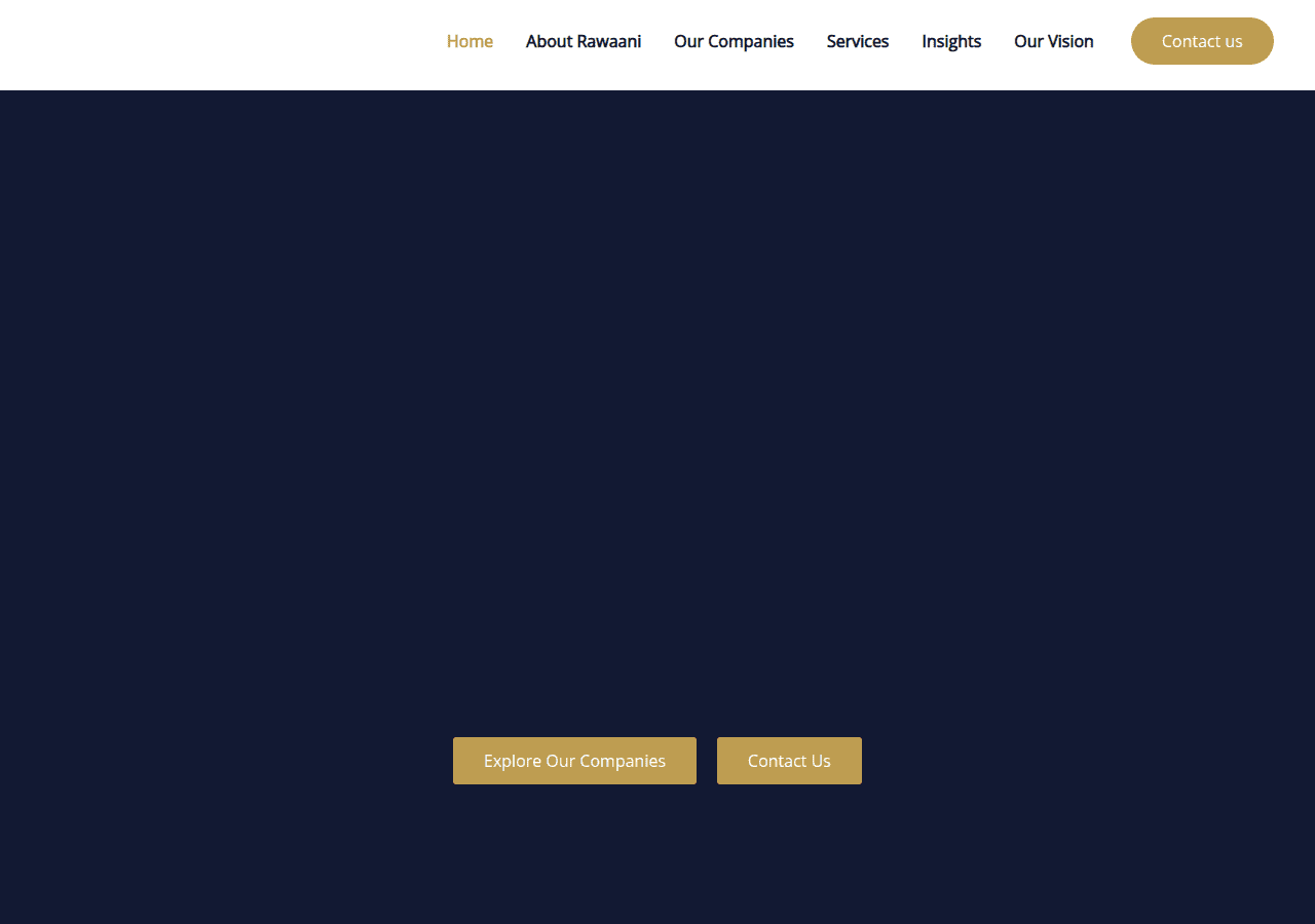 Screenshot of rawaani.com