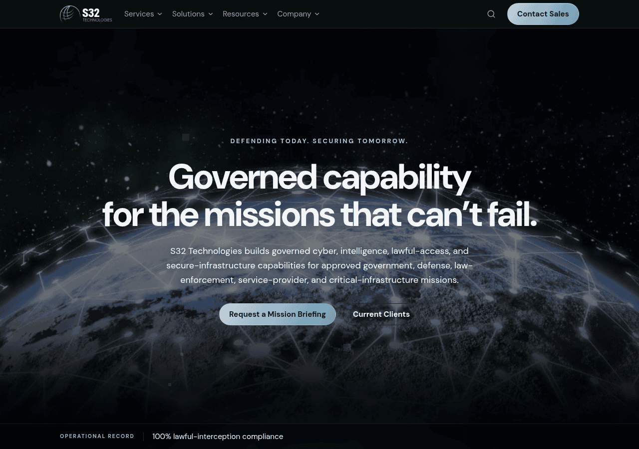 Screenshot of s32.io
