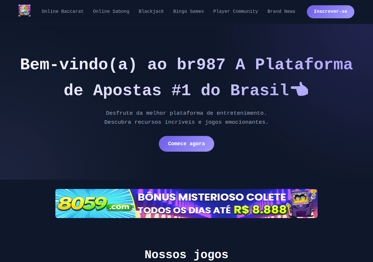 Screenshot of wwwbr987.com