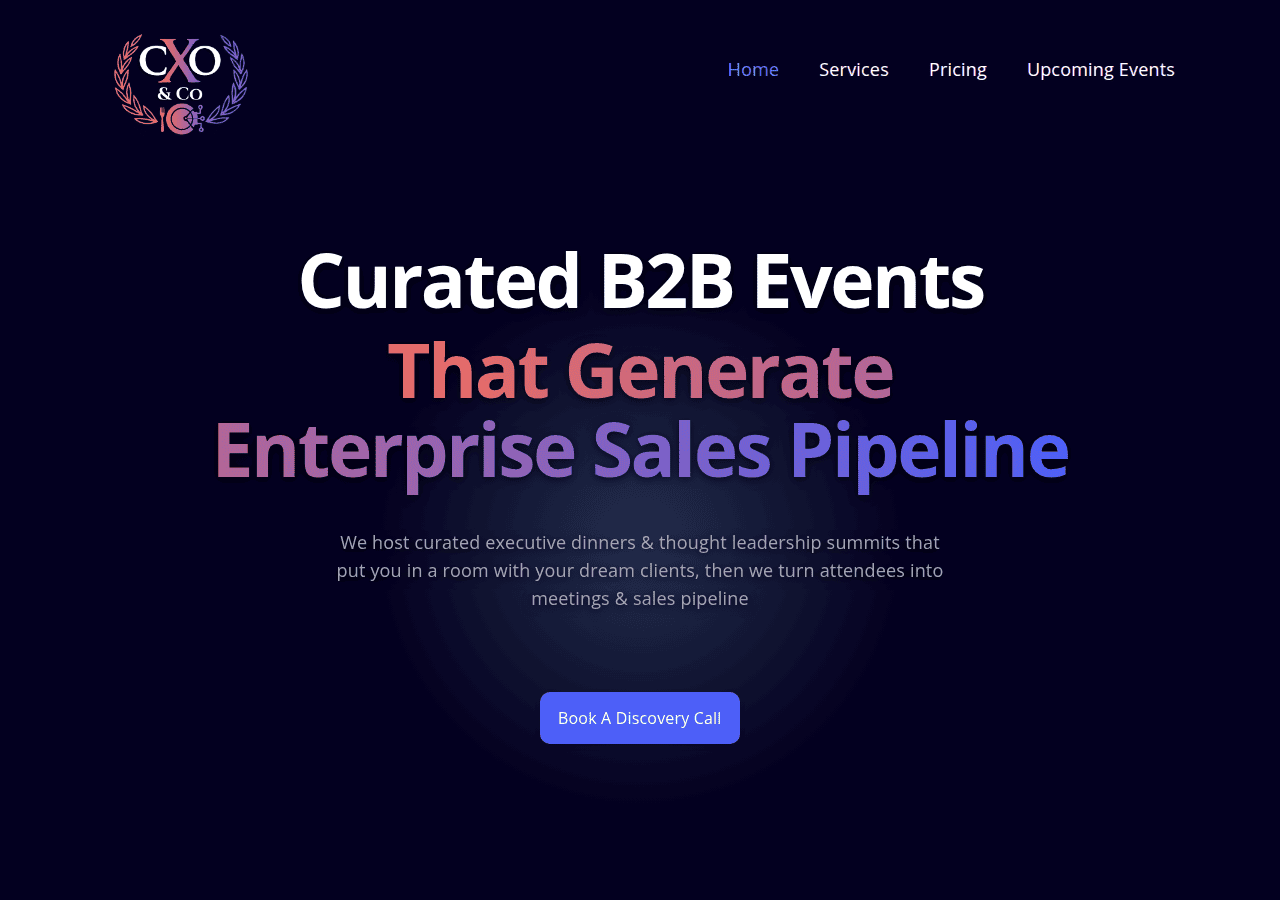 Screenshot of cxoand.co