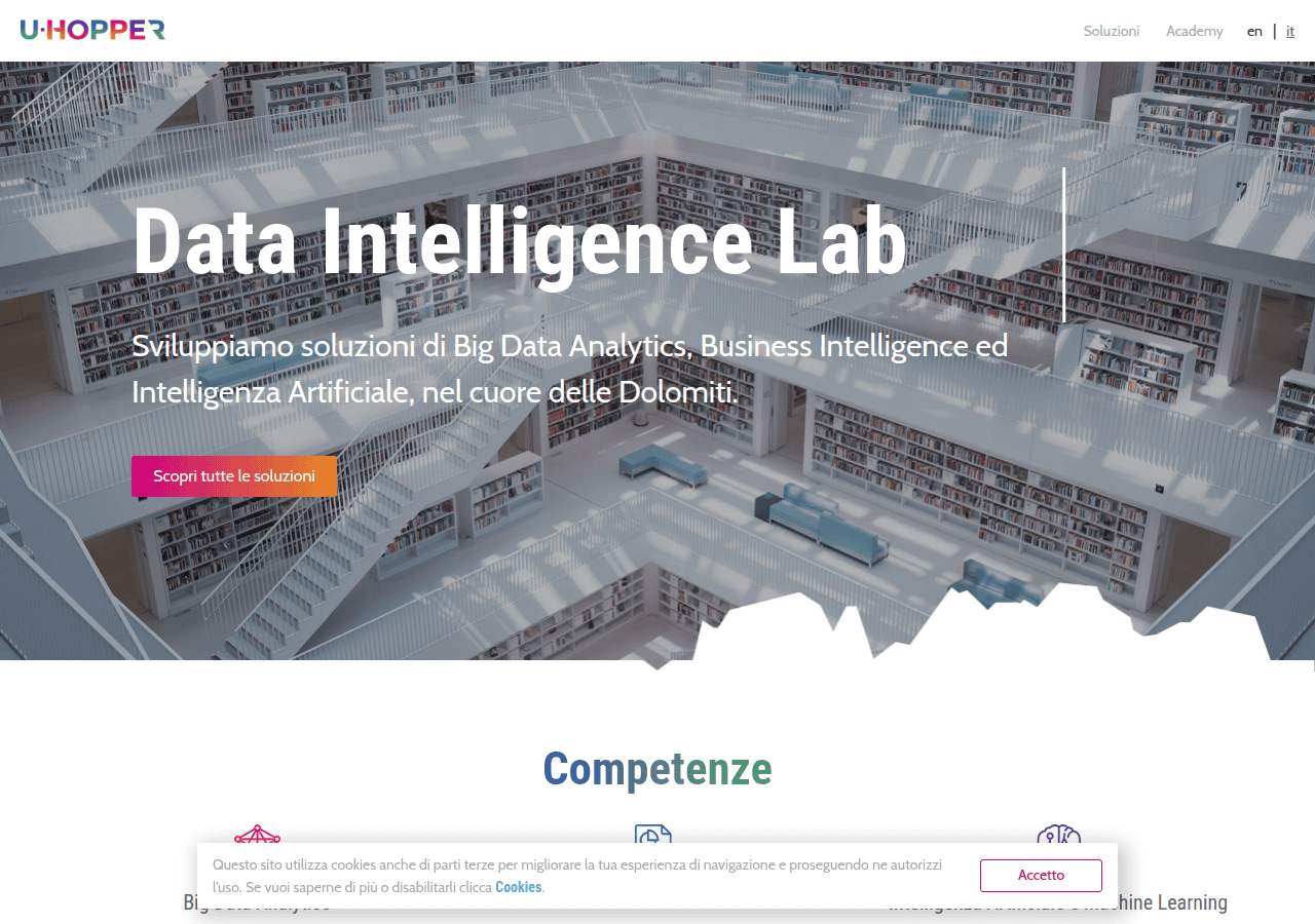 Screenshot of u-hopper.com