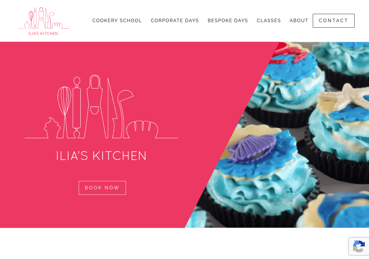 Screenshot of iliaskitchen.co.uk