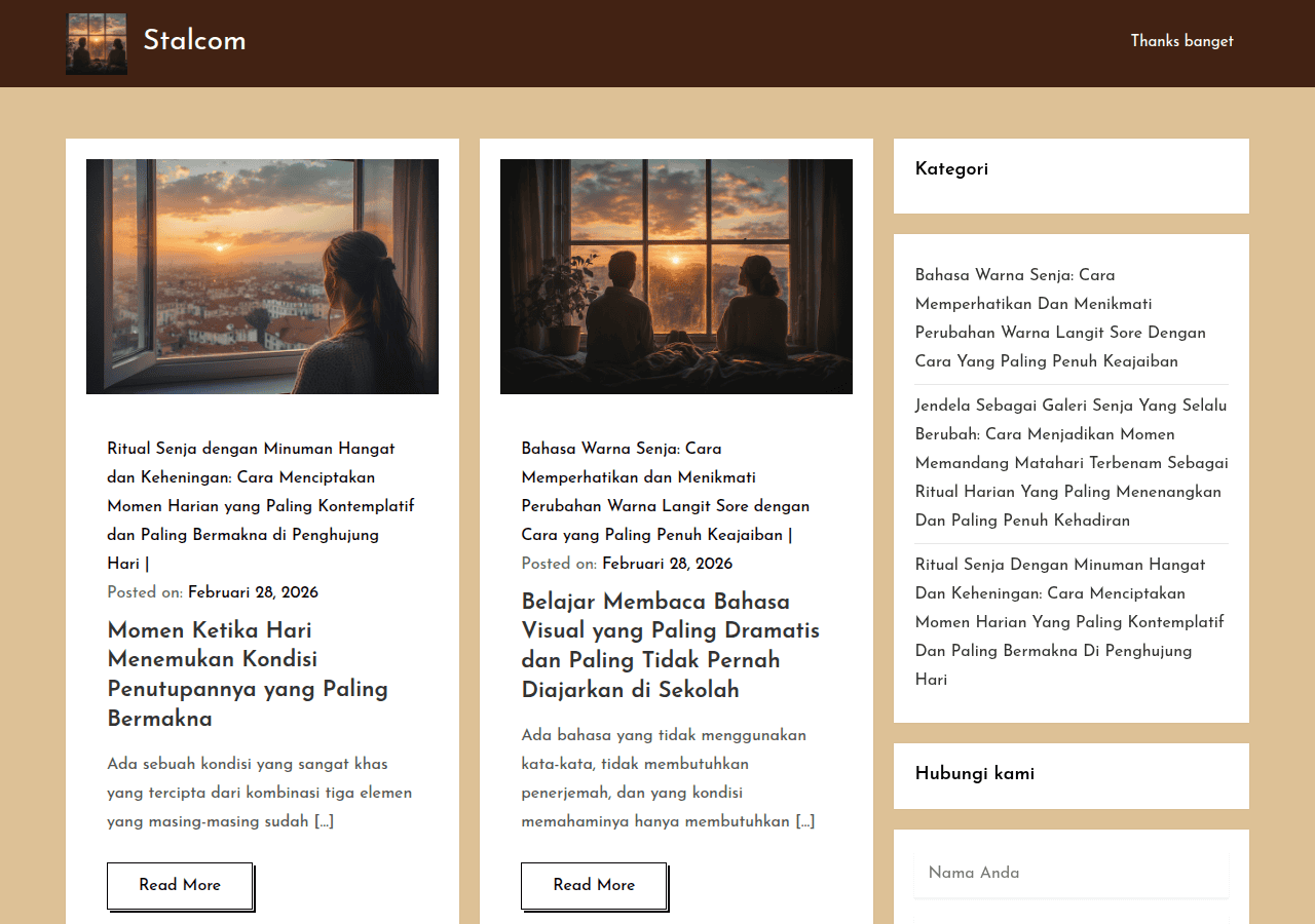 Screenshot of stalcom.one