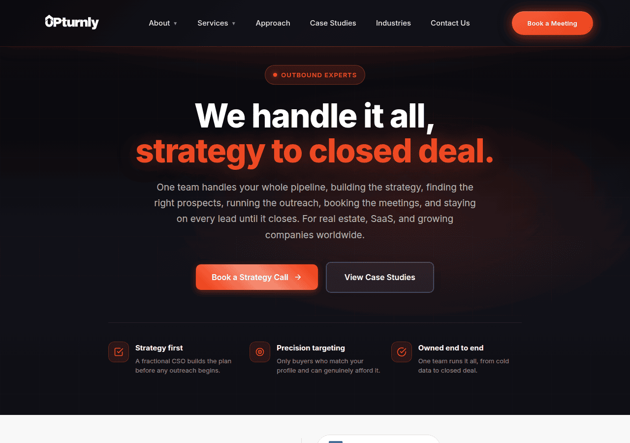 Screenshot of upturnly.com