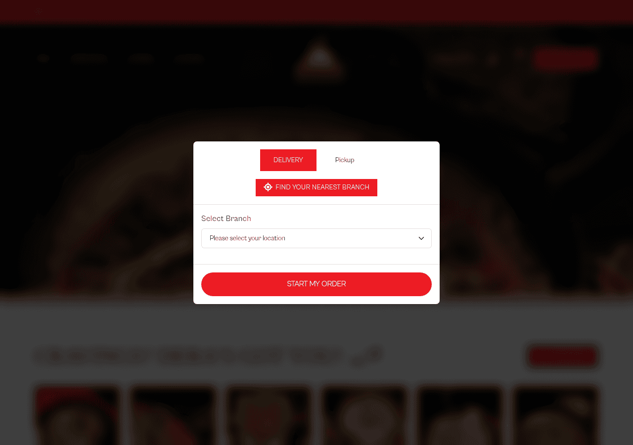 Screenshot of derarestaurant.pk
