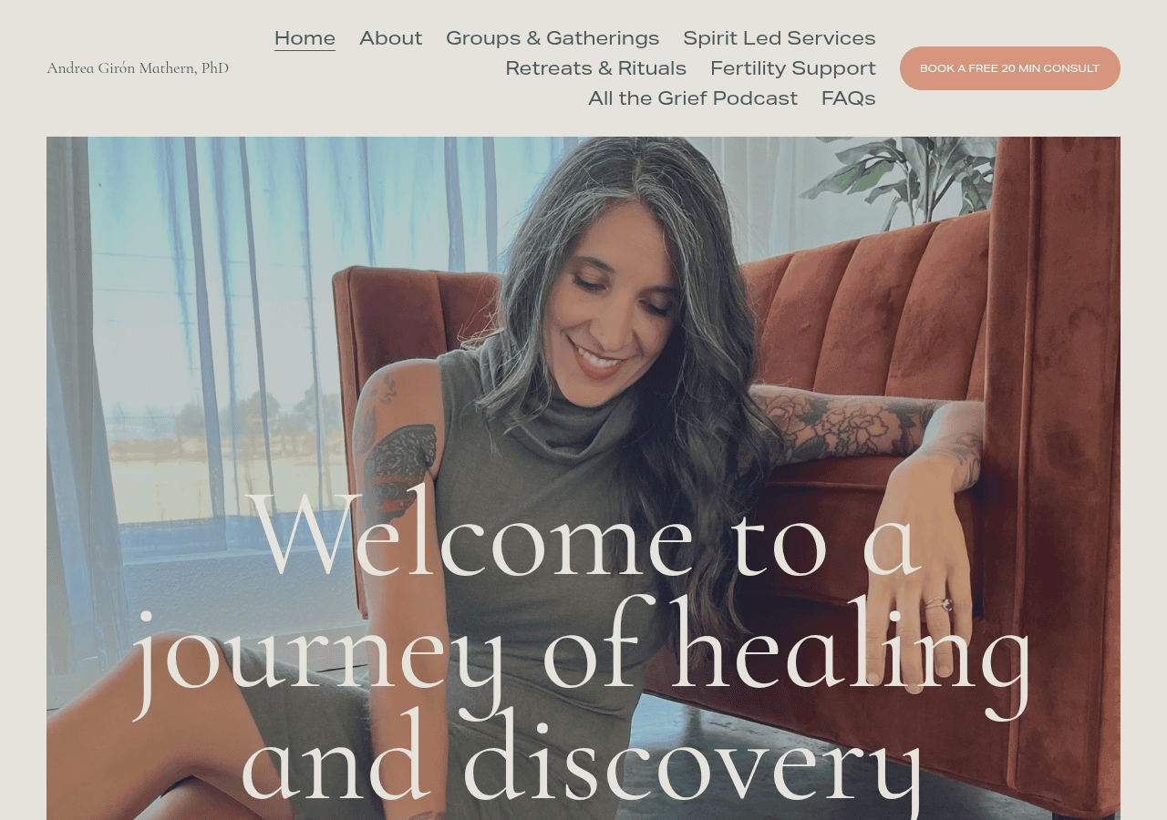 Screenshot of phdandreagm.com