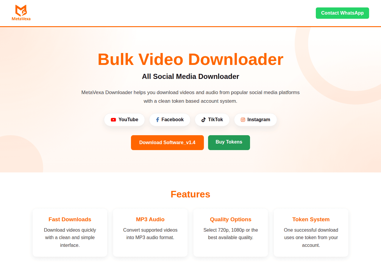 Screenshot of metavexa.com