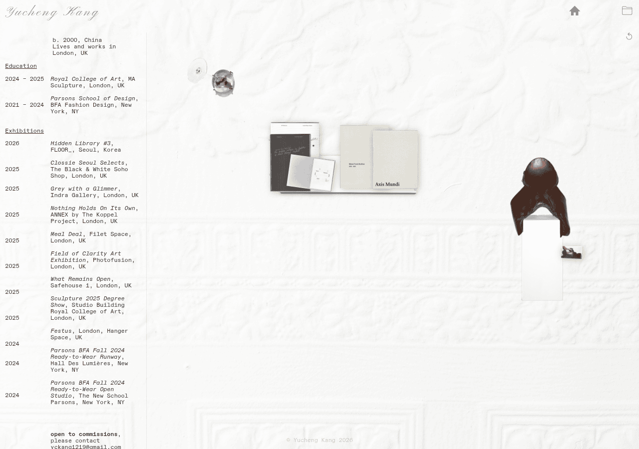 Screenshot of yucheng-kang.com
