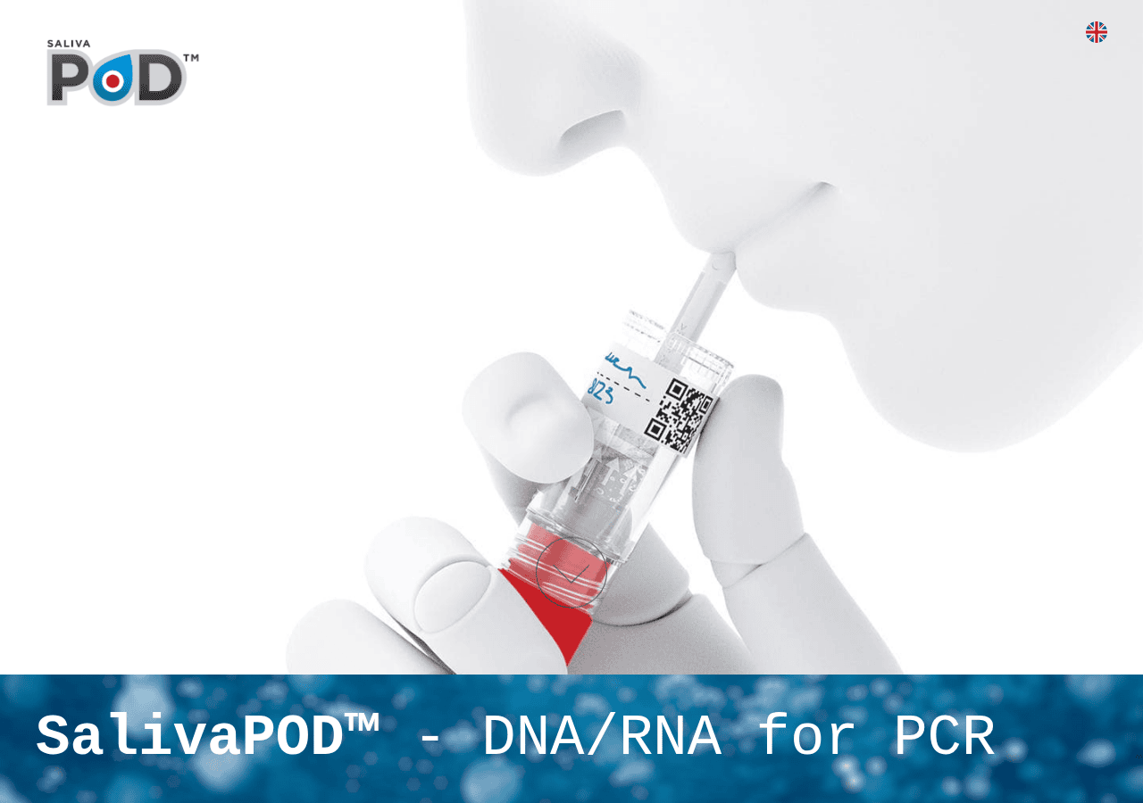 Screenshot of salivapod.com