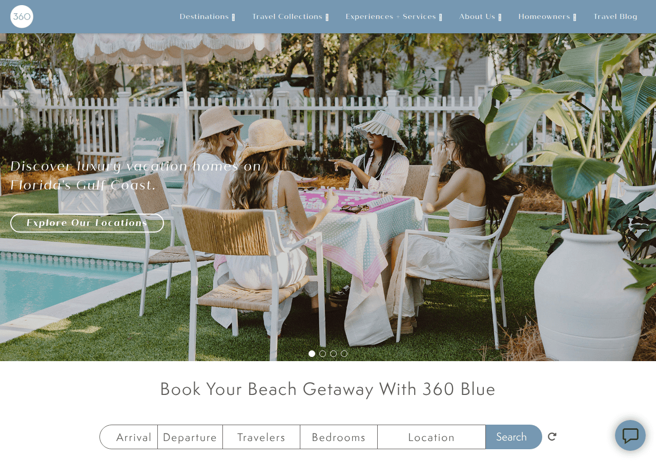 Screenshot of 360blue.com