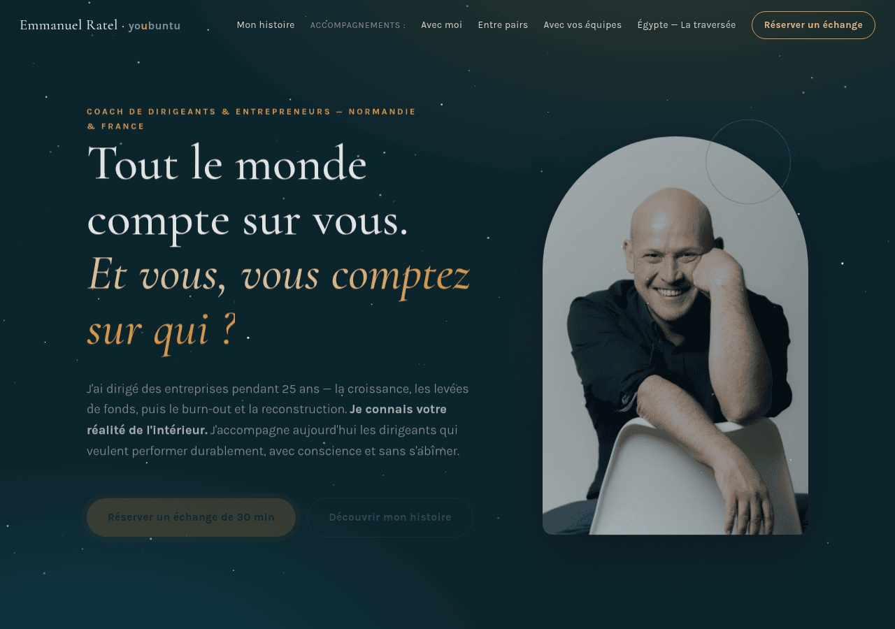 Screenshot of emmanuelratel.fr