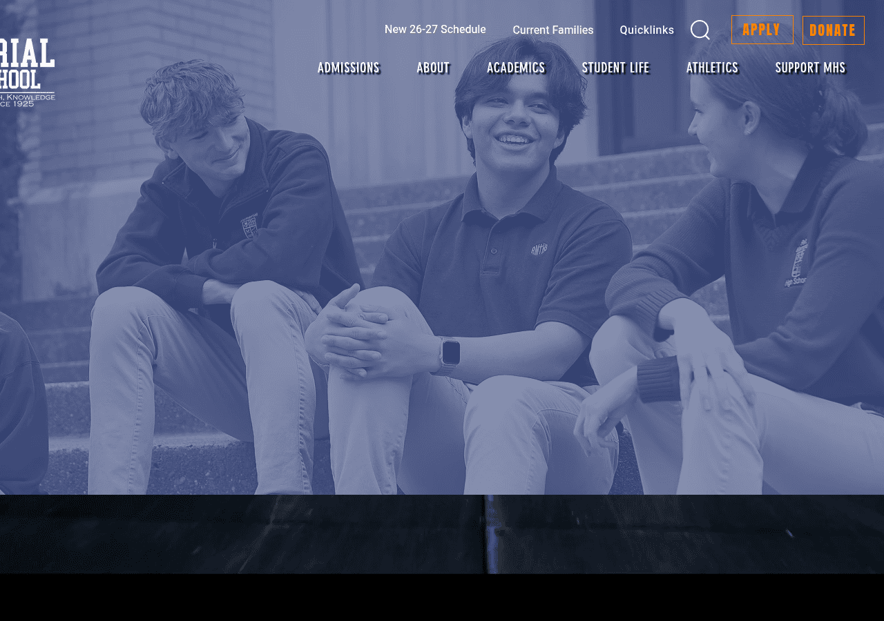 Screenshot of reitzmemorial.org