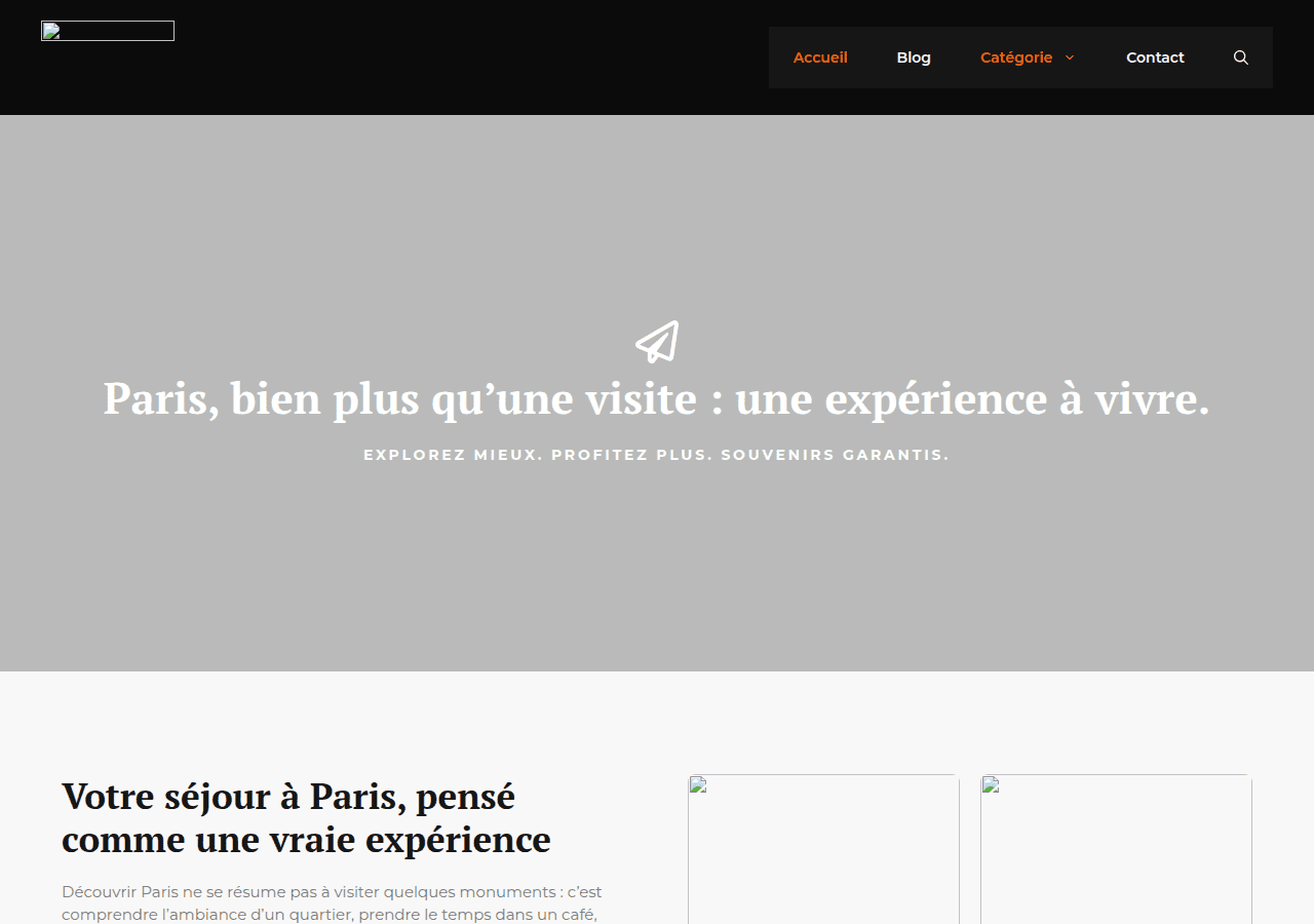 Screenshot of parisprovince.fr