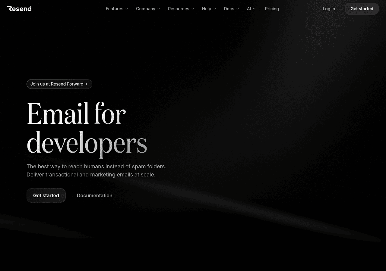 Screenshot of resend-staging.com