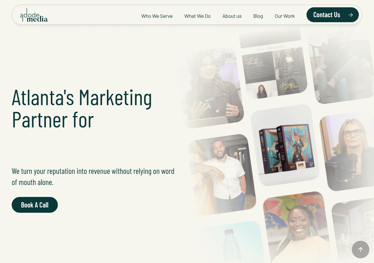 Screenshot of adodemedia.com