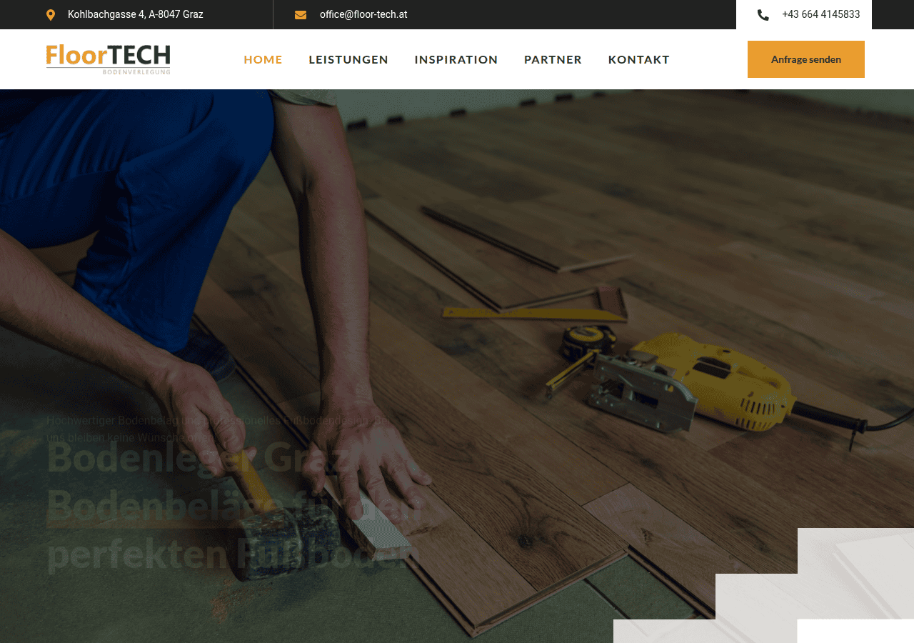 Screenshot of floor-tech.at