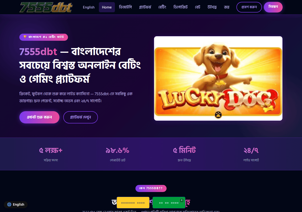 Screenshot of 7555dbt.pro