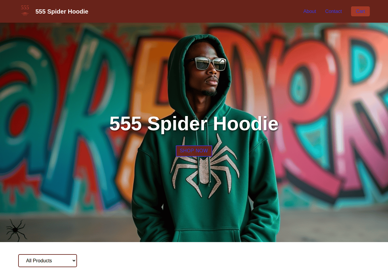Screenshot of 555-spiderhoodie.net