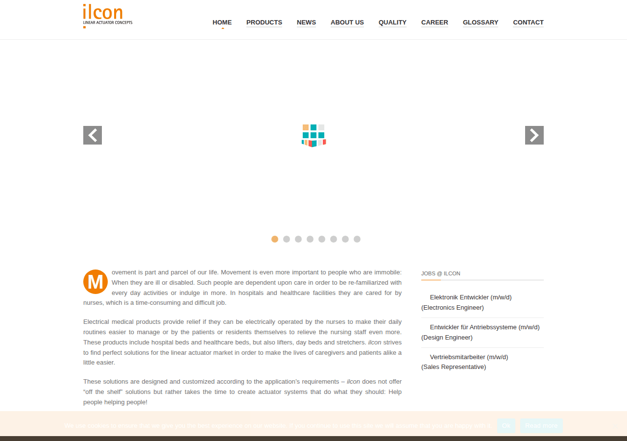 Screenshot of ilcon.com