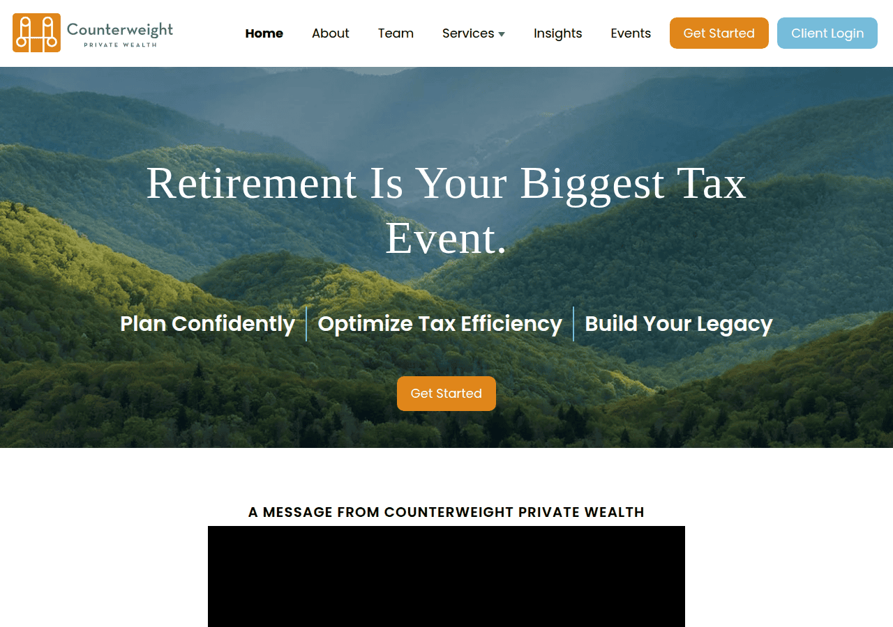 Screenshot of counterweightpw.com