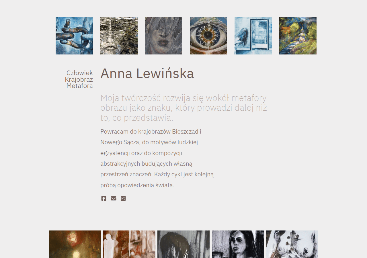 Screenshot of lewinska.pl