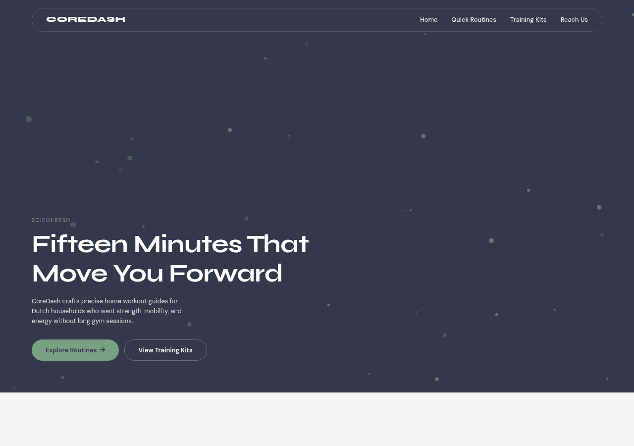 Screenshot of zoieofresh.world