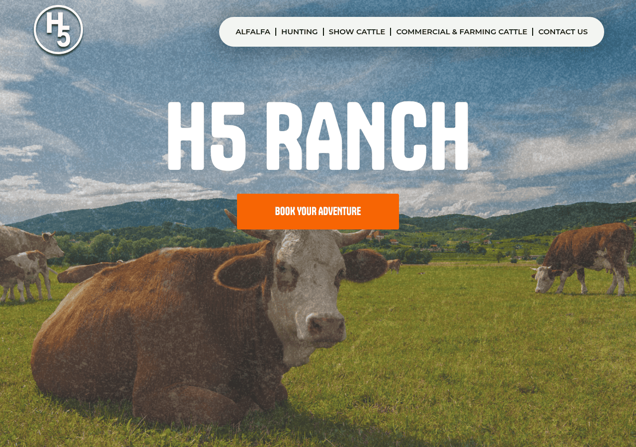 Screenshot of h5ranches.com