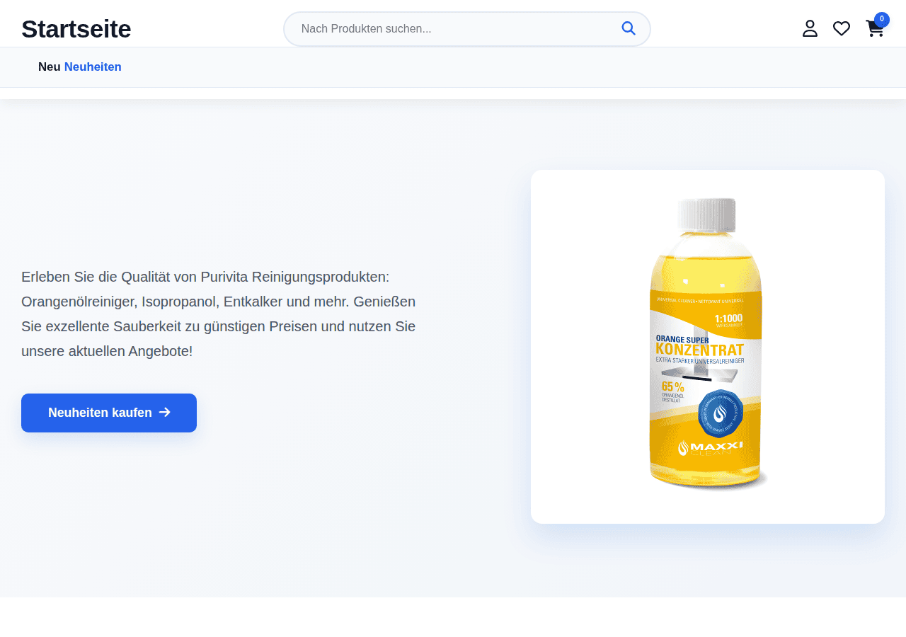 Screenshot of purproductsco.shop