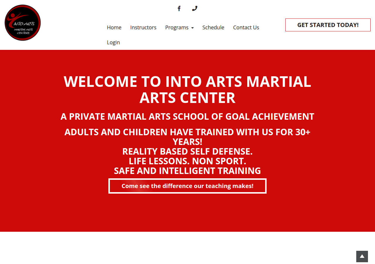 Screenshot of georgia-martialarts.com