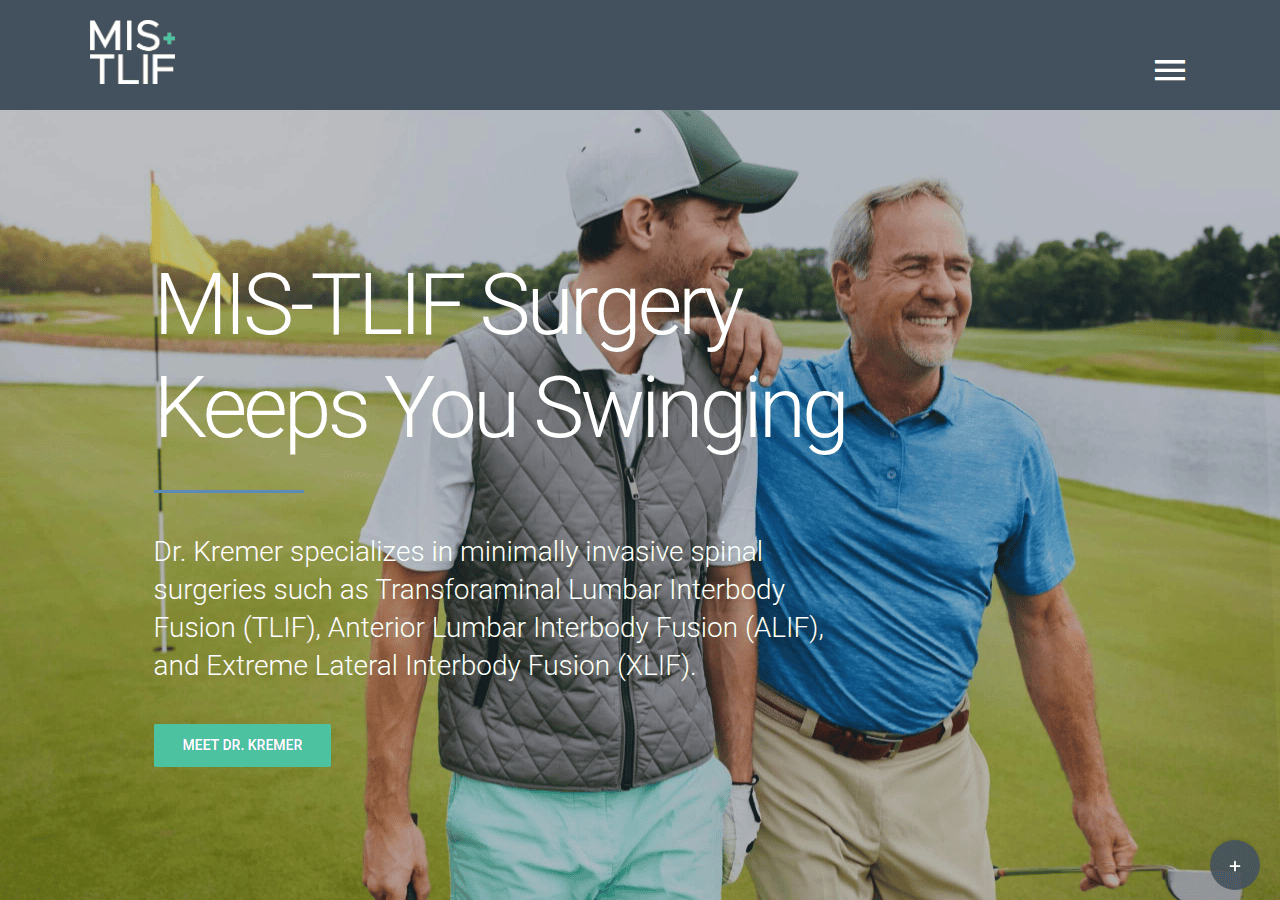 Screenshot of mis-tlif.com