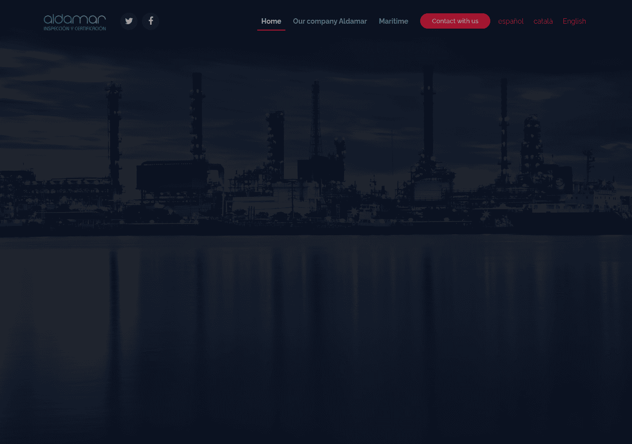 Screenshot of aldamaritb.com