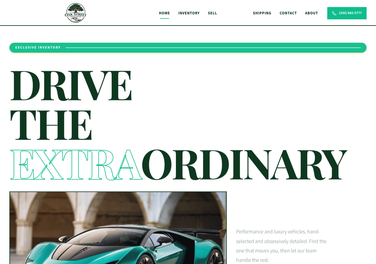 Screenshot of oakstreetautos.com