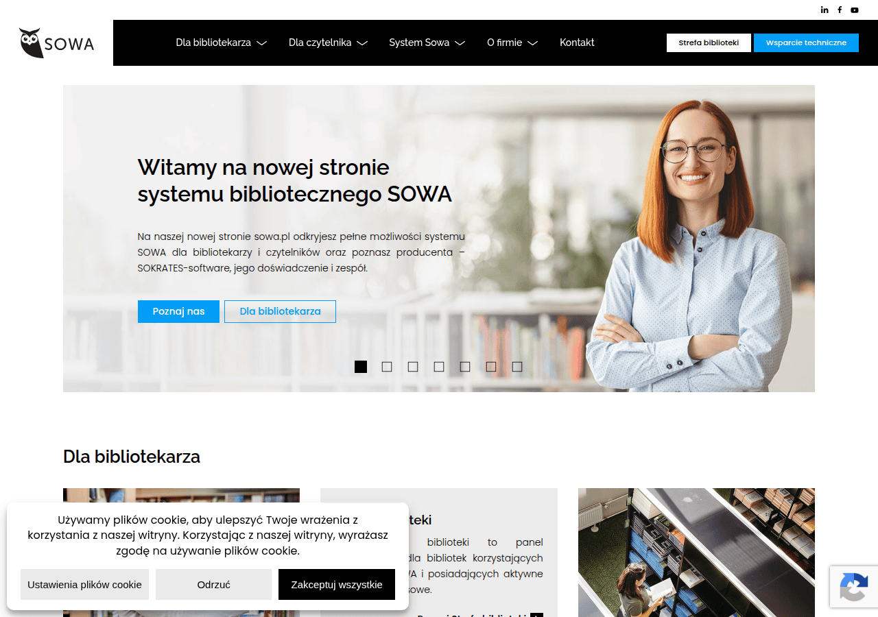 Screenshot of sowa.pl