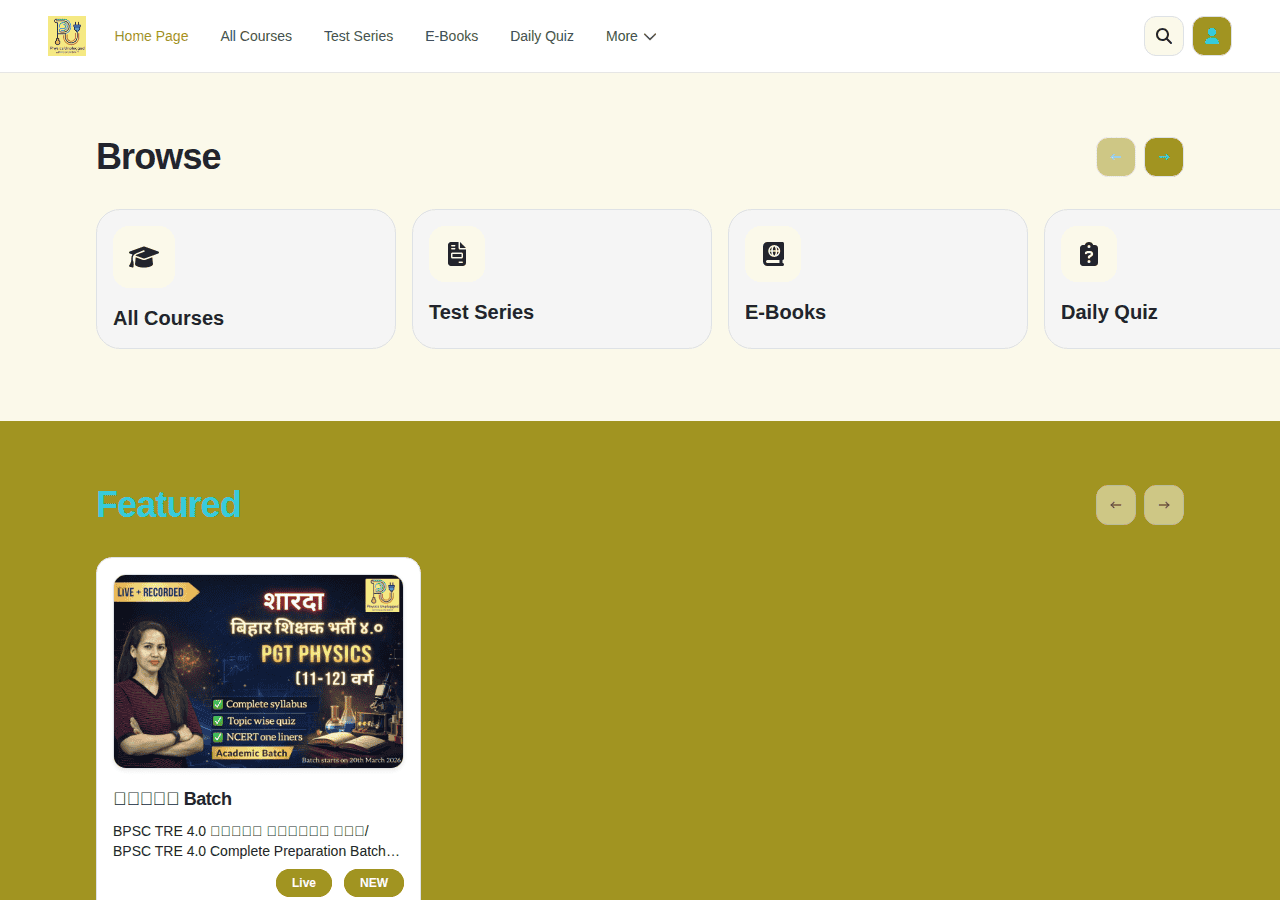 Screenshot of physicsunpluggedwithshalini.in
