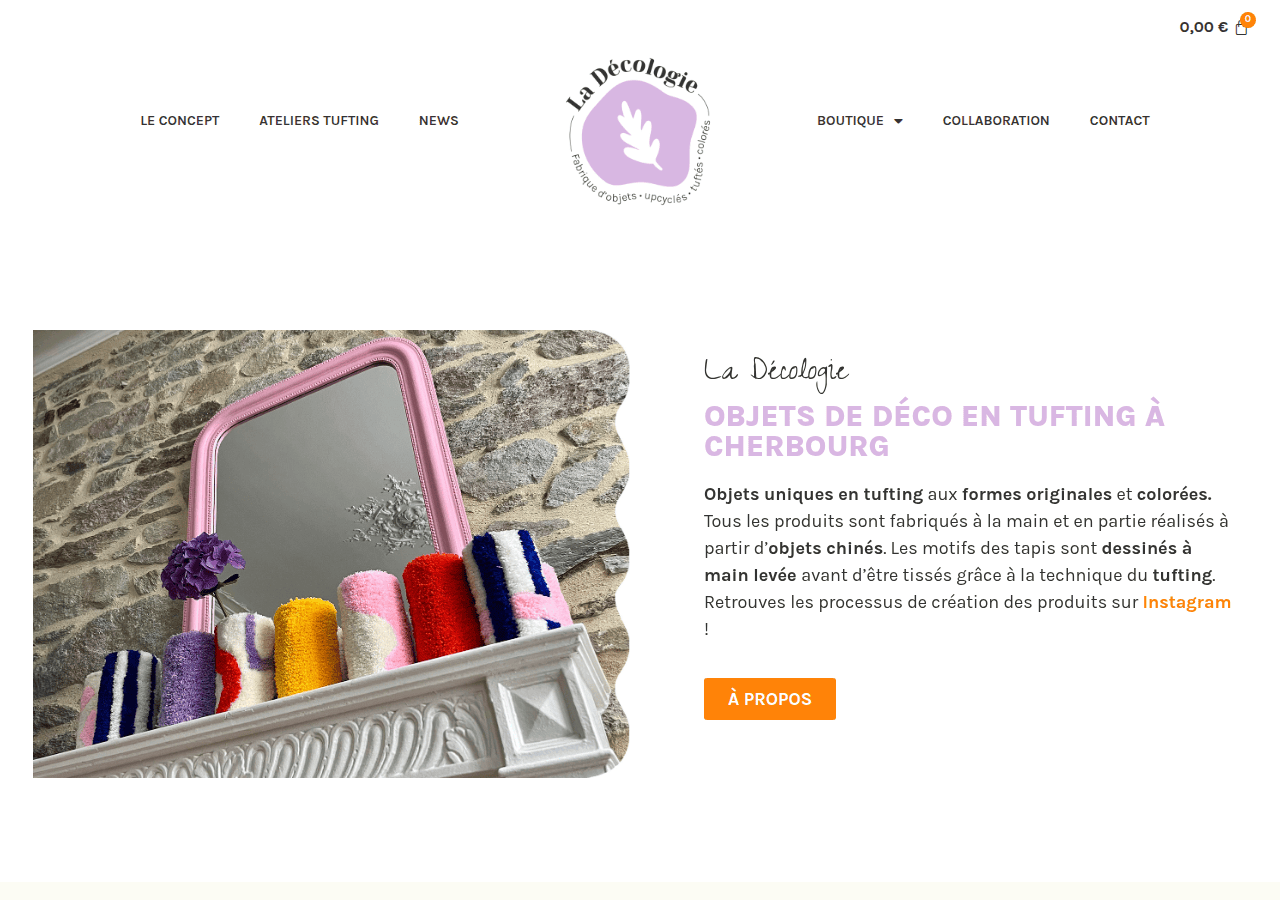 Screenshot of ladecologie.fr