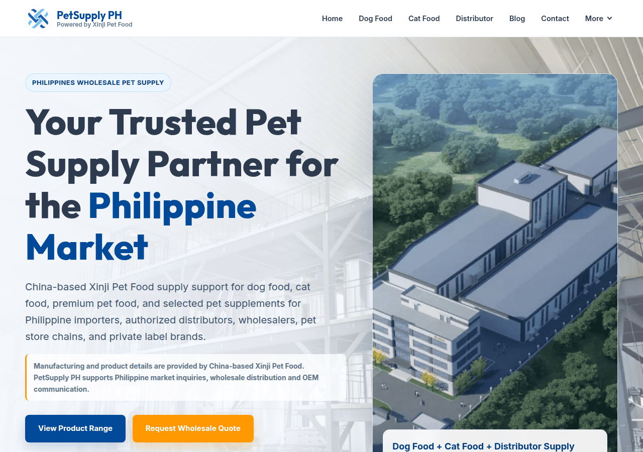 Screenshot of petsupply.com.ph