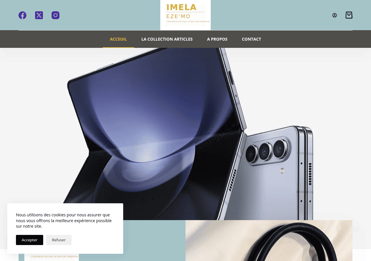 Screenshot of imelaezemo.com