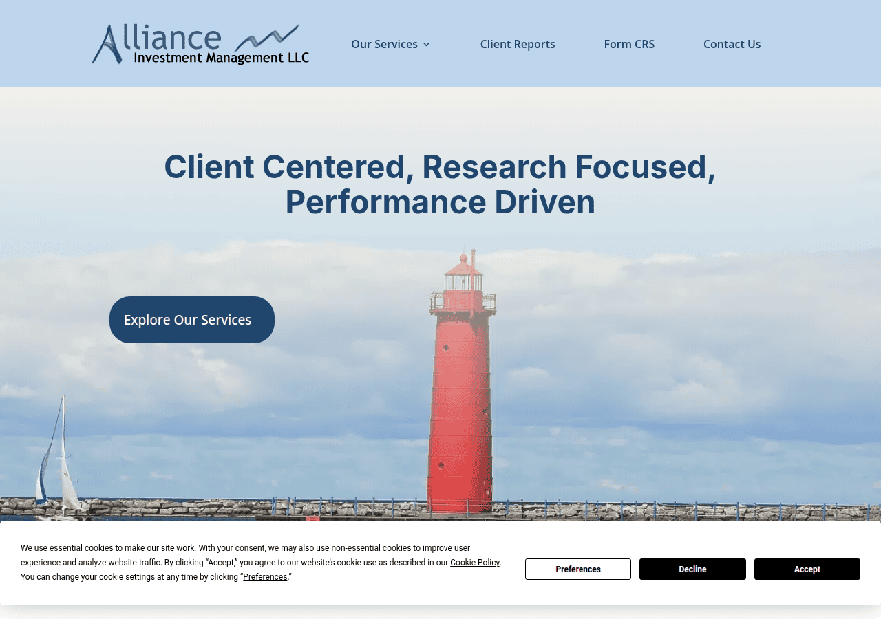 Screenshot of allianceim.com