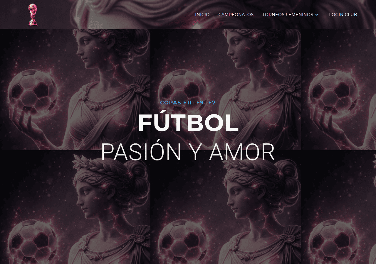Screenshot of torneosmed.com