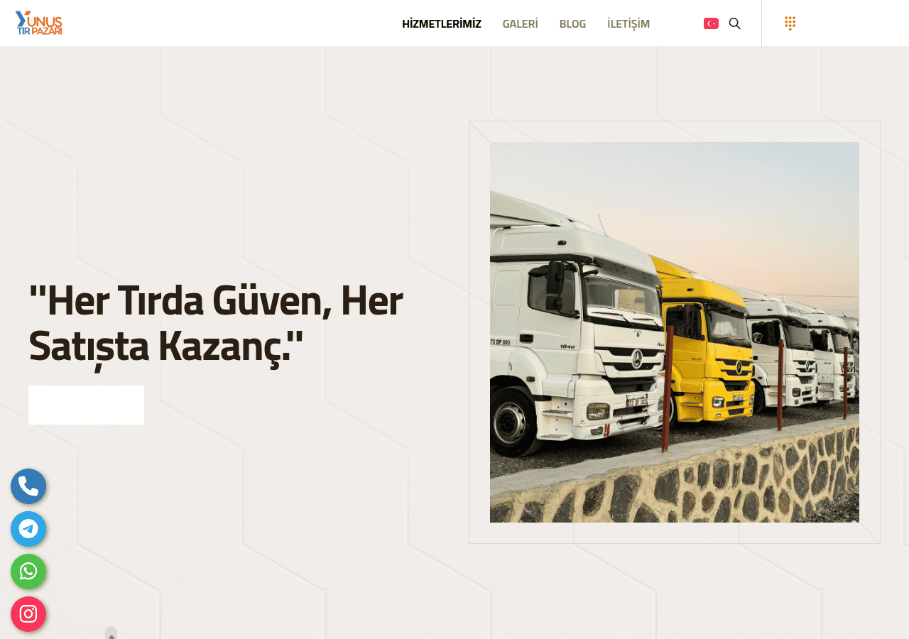 Screenshot of yunustirpazari.com