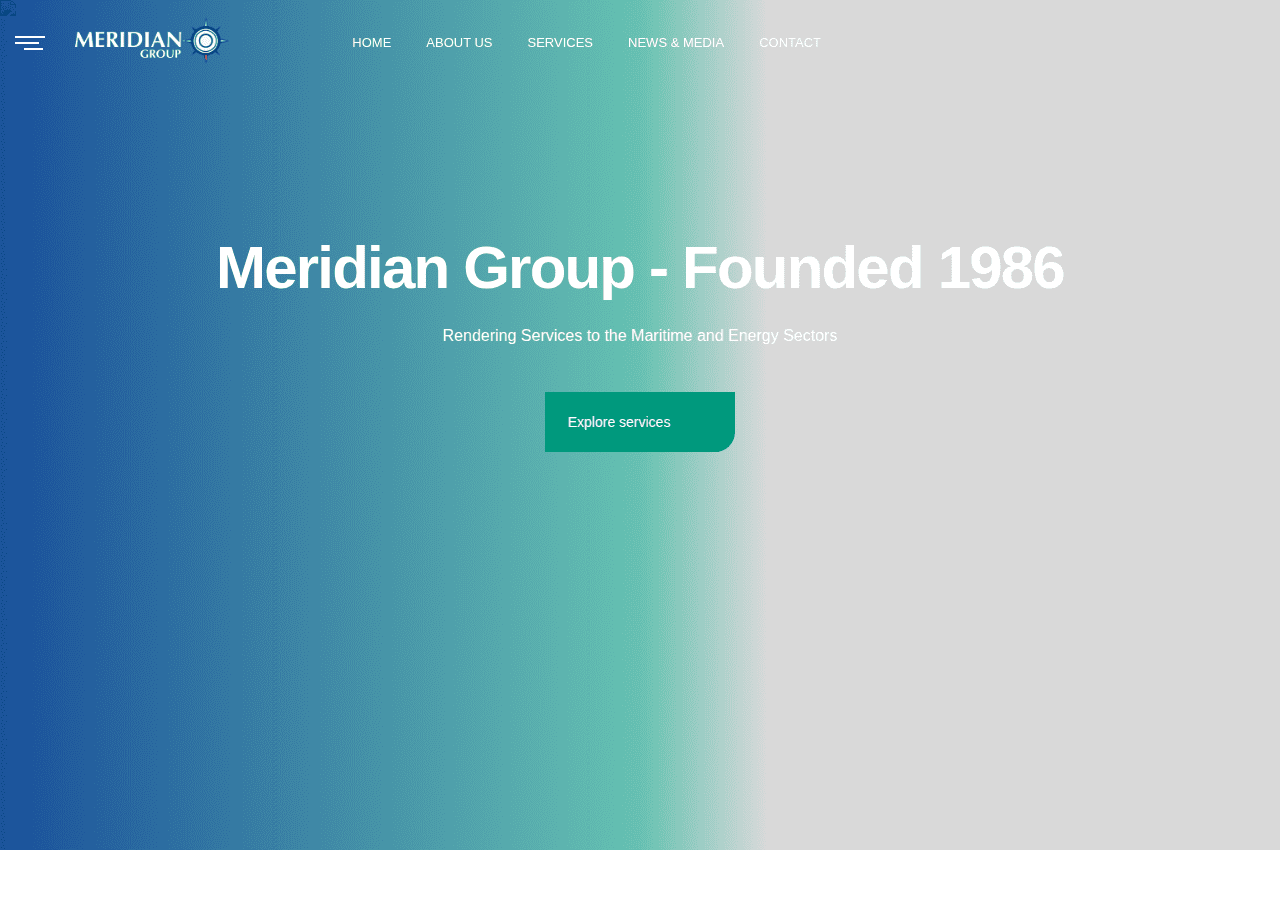 Screenshot of meridian.com.ar