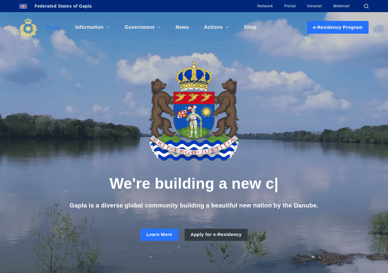 Screenshot of gaplagov.org