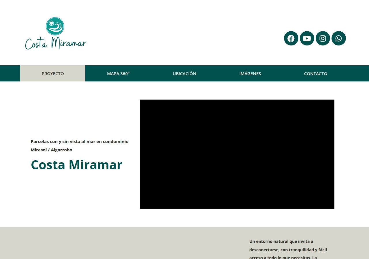 Screenshot of costamiramar.cl